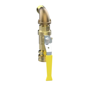 TEST-CONN-50 Piped Ball Valve