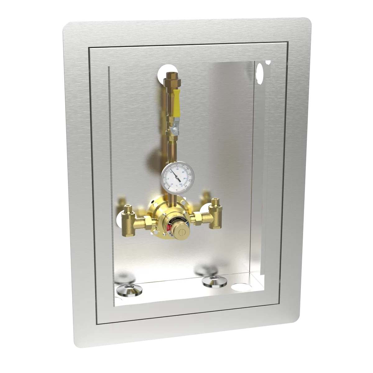 6110 Piped Thermometer Ball Valve Union Cabinet - Image 5