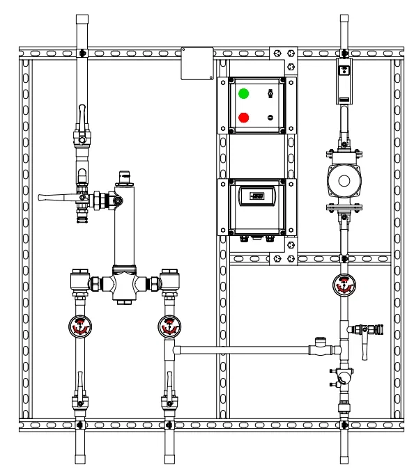 801 Mixing System with Remote Monitoring System Basic