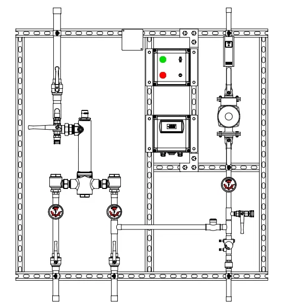802 Mixing System with Remote Monitoring System Basic