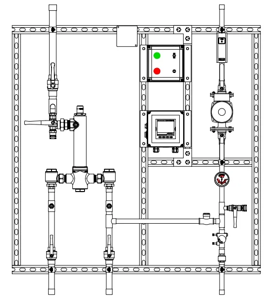 802 Mixing System with Remote Monitoring System Deluxe