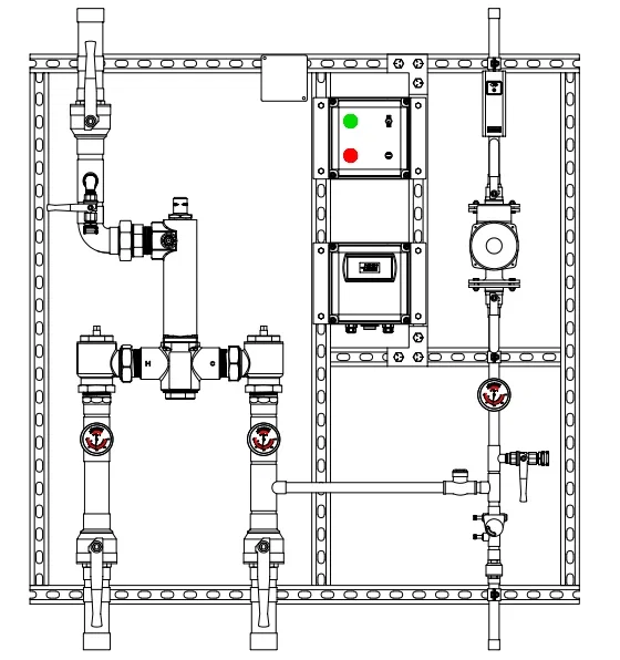 805 Mixing System with Remote Monitoring System Basic