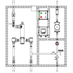 803 Mixing System with Remote Monitoring System Deluxe