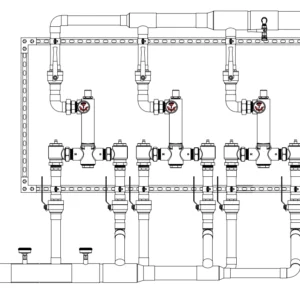 801 Tri-Parallel Installation